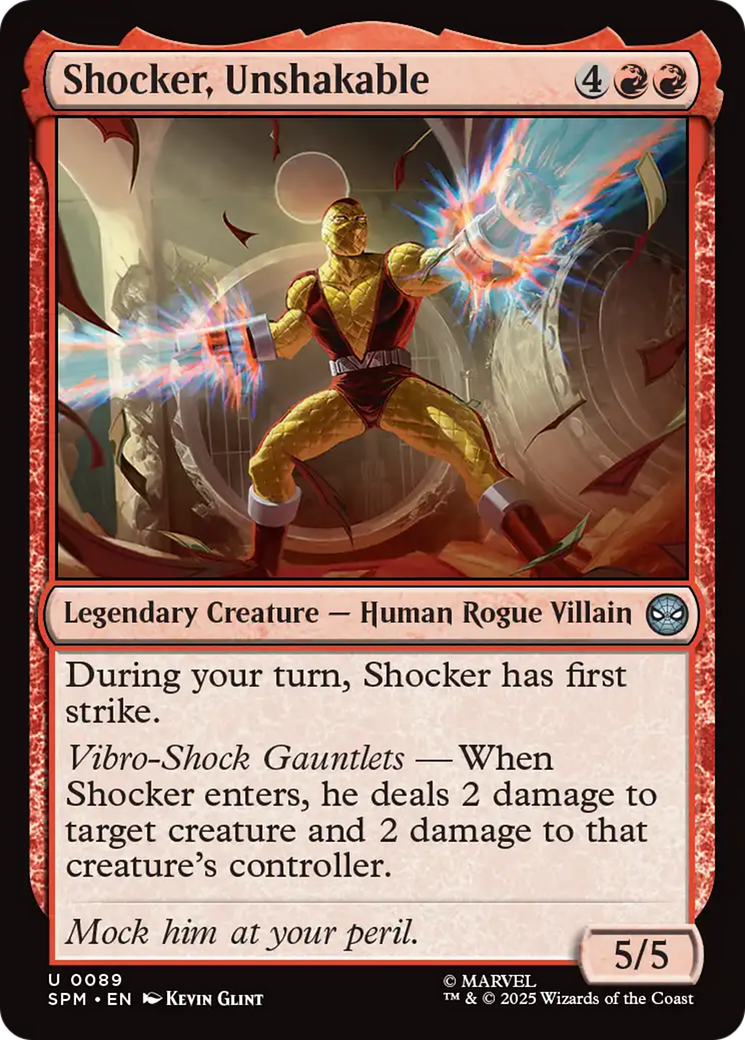 Shocker, Unshakable - Magic: The Gathering - MoxLand