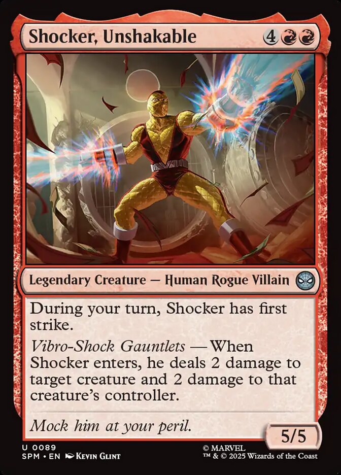 Shocker, Unshakable - Magic: The Gathering - MoxLand