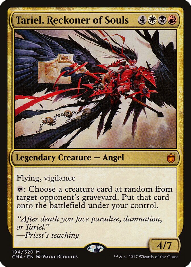 Tariel, Reckoner of Souls / Tariel, Reckoner of Souls - Magic: The Gathering - MoxLand