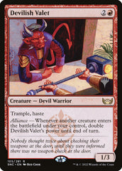 Recepcionista Diabólico / Devilish Valet - Magic: The Gathering - MoxLand