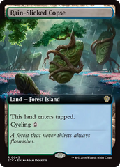 Rain-Slicked Copse - Magic: The Gathering - MoxLand