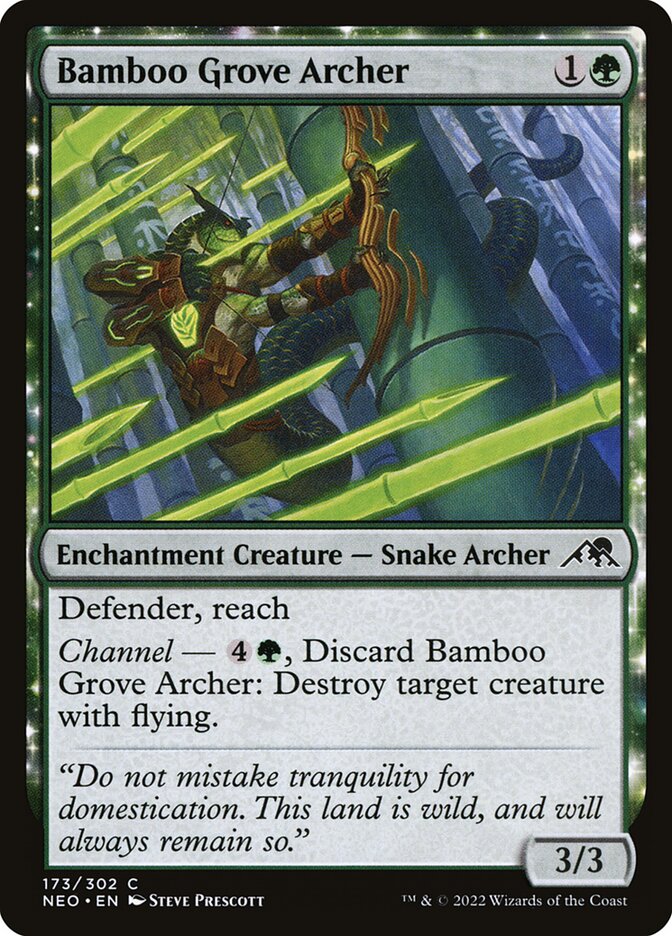 Arqueiro do Bambuzal / Bamboo Grove Archer - Magic: The Gathering - MoxLand