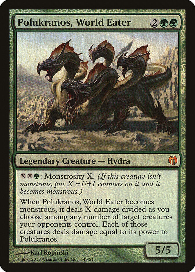 Polucrano, Devorador de Mundos / Polukranos, World Eater - Magic: The Gathering - MoxLand