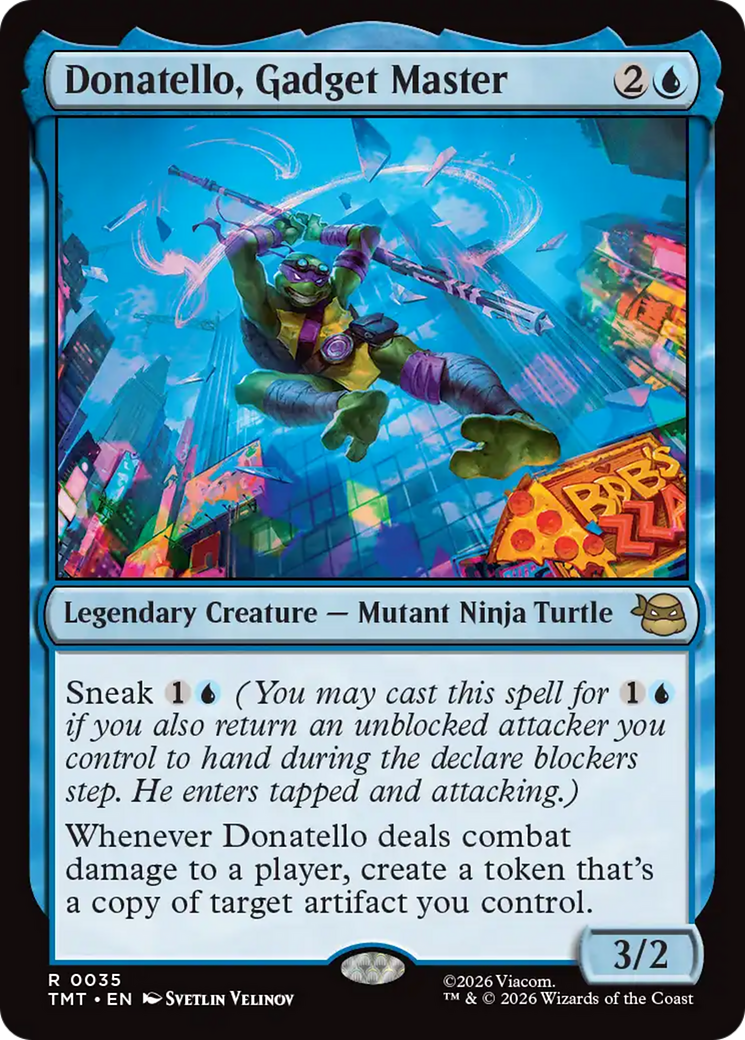 Donatello, Gadget Master - Magic: The Gathering - MoxLand