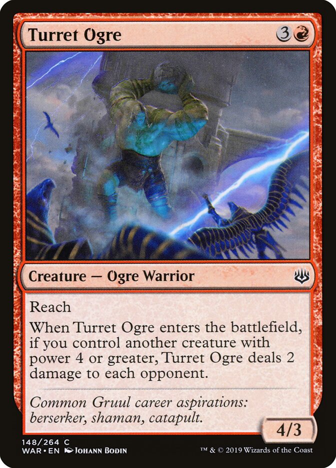 Ogro da Torreta / Turret Ogre - Magic: The Gathering - MoxLand