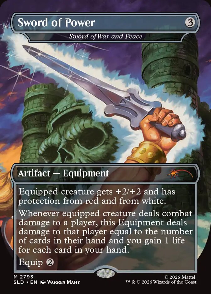 Espada de Guerra e Paz / Sword of War and Peace - Magic: The Gathering - MoxLand