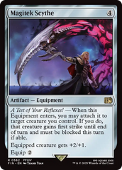 Magitek Scythe - Magic: The Gathering - MoxLand