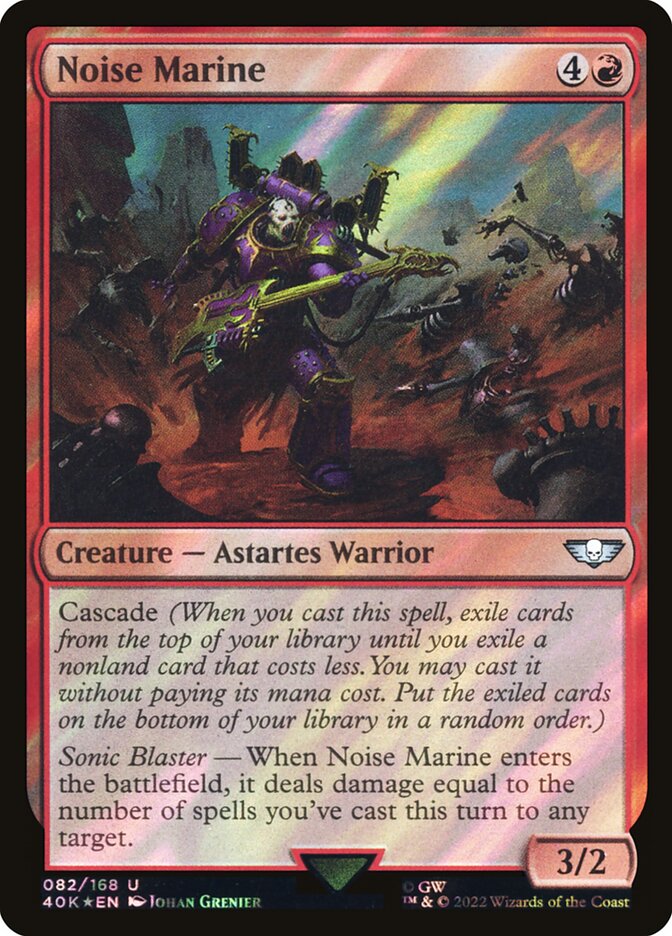 Noise Marine - Magic: The Gathering - MoxLand