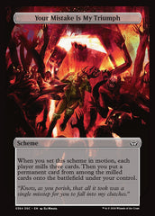 Your Mistake Is My Triumph - Magic: The Gathering - MoxLand