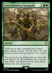 Estouro Esmagador / Overwhelming Stampede - Magic: The Gathering - MoxLand