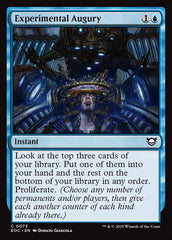 Augúrio Experimental / Experimental Augury - Magic: The Gathering - MoxLand