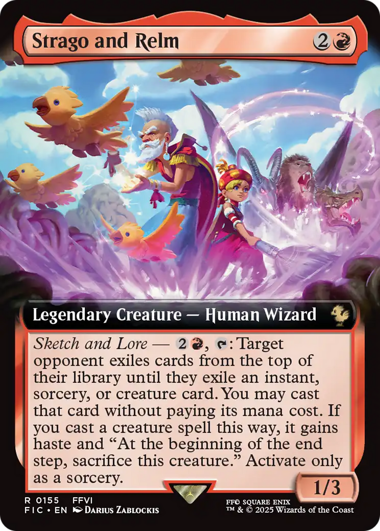 Strago and Relm - Magic: The Gathering - MoxLand