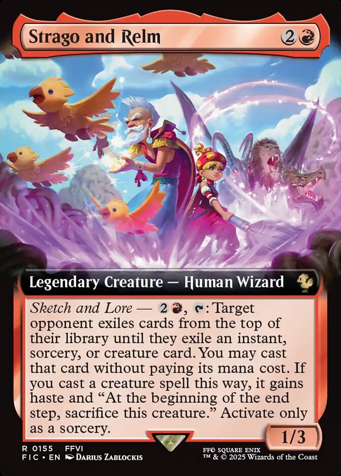Strago and Relm - Magic: The Gathering - MoxLand