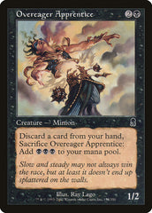 Aprendiz Avidíssimo / Overeager Apprentice - Magic: The Gathering - MoxLand