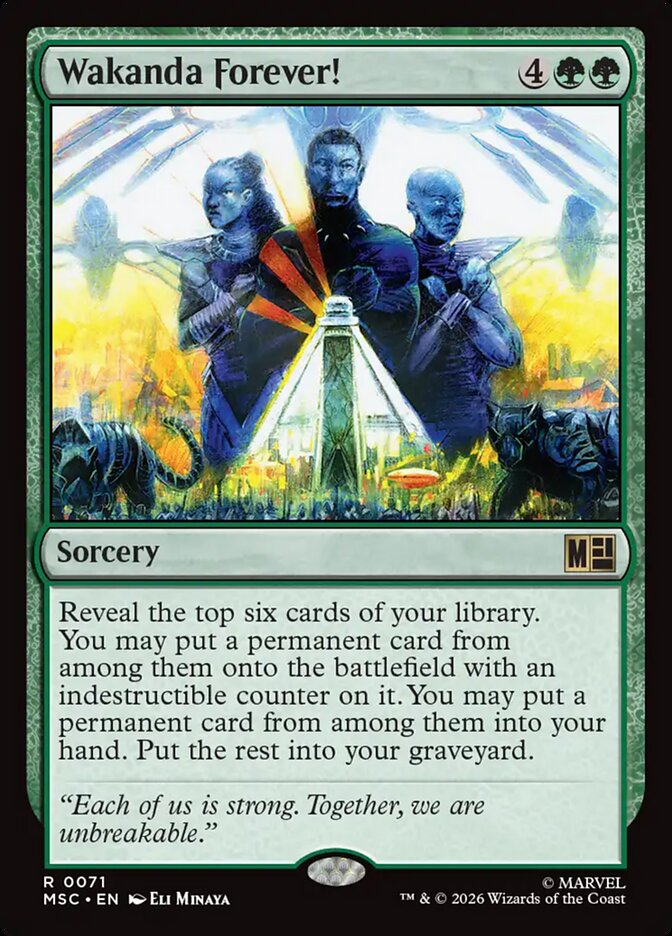 Wakanda Forever! - Magic: The Gathering - MoxLand
