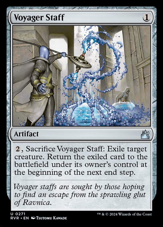 Cajado de Viajante / Voyager Staff - Magic: The Gathering - MoxLand