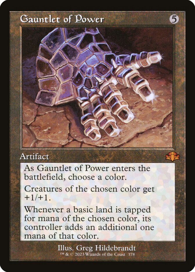 Manoplas do Poder / Gauntlet of Power - Magic: The Gathering - MoxLand