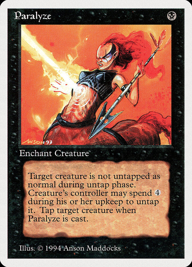 Paralizar / Paralyze - Magic: The Gathering - MoxLand