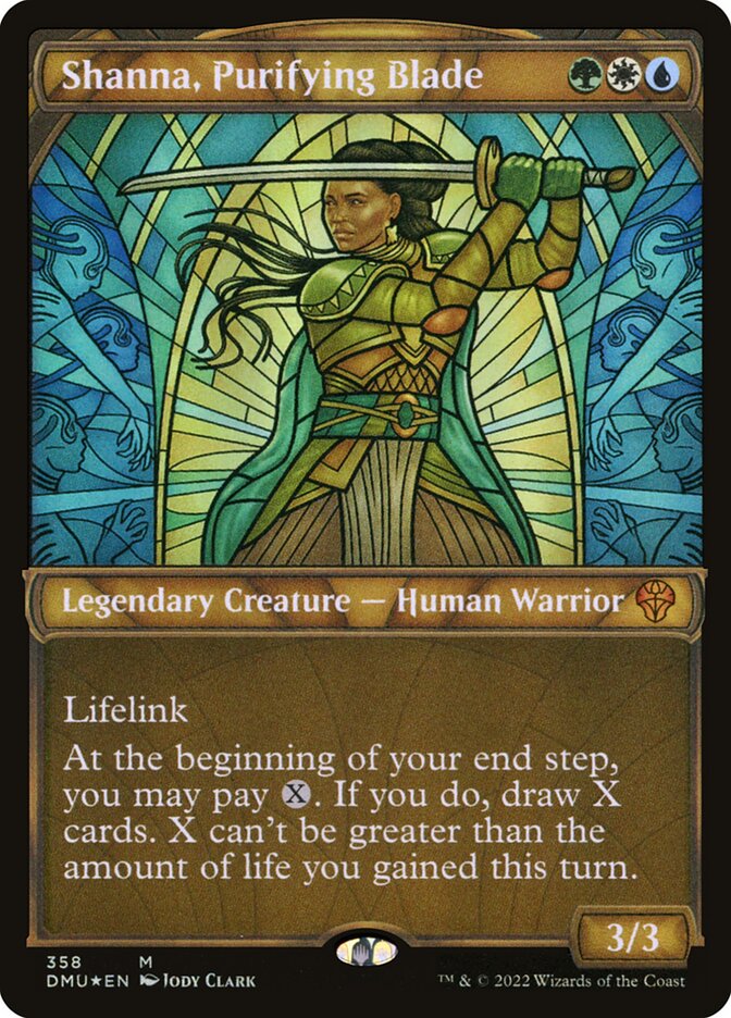Shanna, Lâmina Purificadora / Shanna, Purifying Blade - Magic: The Gathering - MoxLand