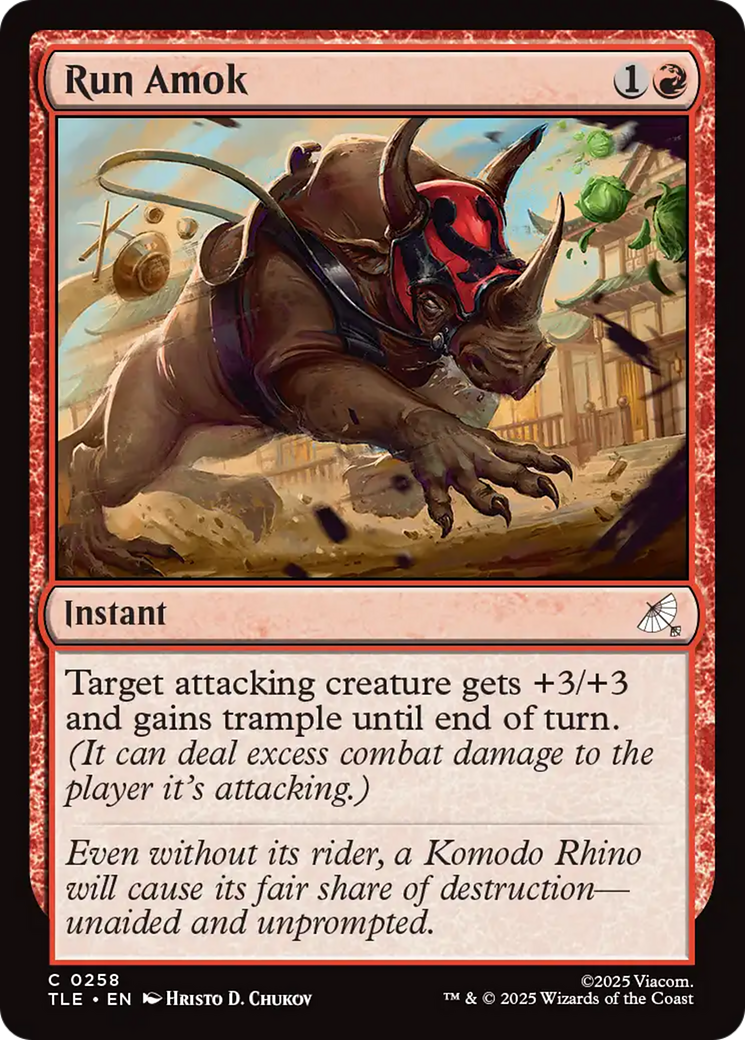 Enlouquecer de Fúria / Run Amok - Magic: The Gathering - MoxLand