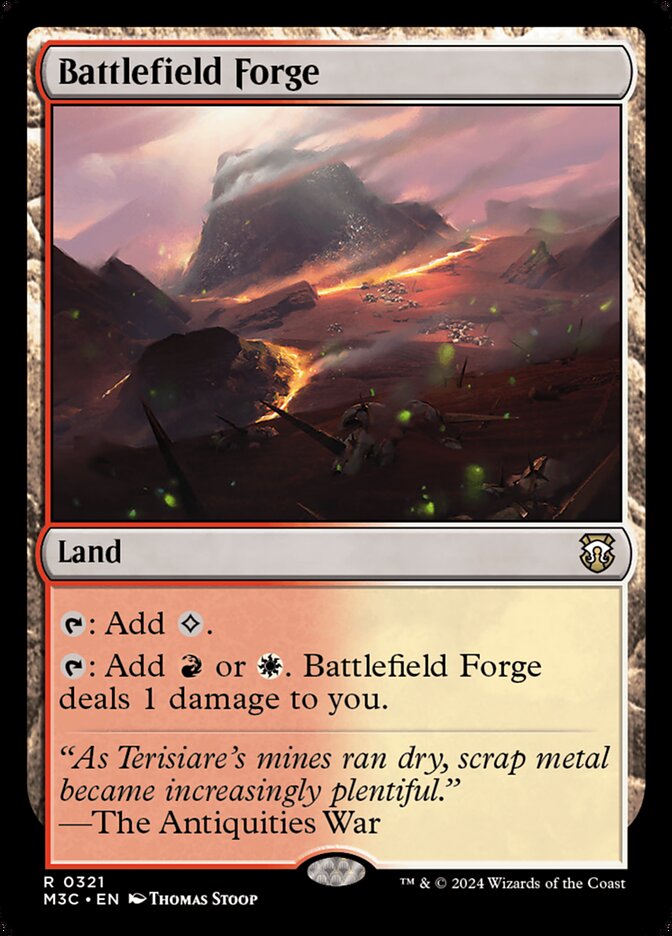 Forjaria do Campo de Batalha / Battlefield Forge - Magic: The Gathering - MoxLand