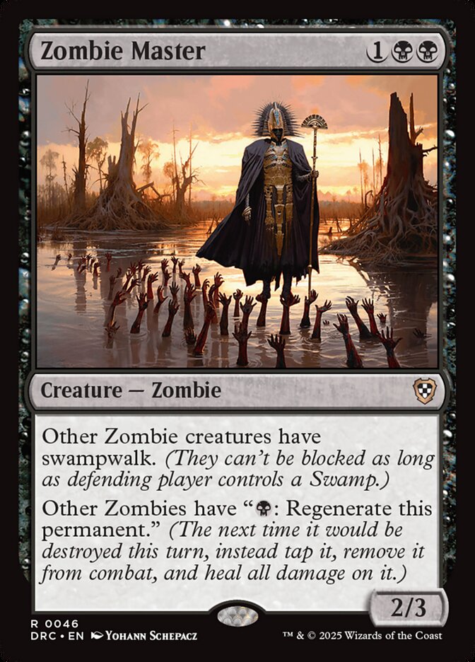 Mestre Zumbi / Zombie Master - Magic: The Gathering - MoxLand