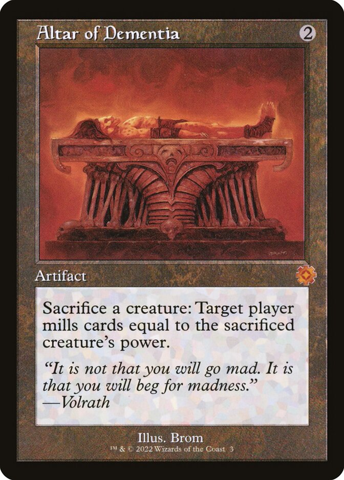 Altar da Demência / Altar of Dementia - Magic: The Gathering - MoxLand