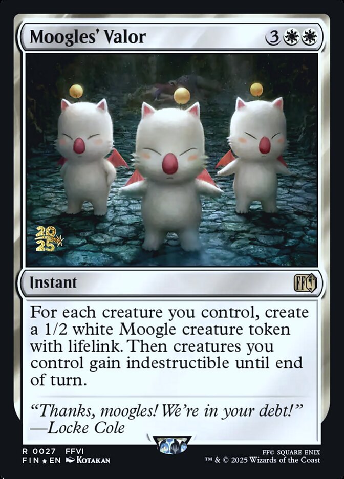 Moogles' Valor - Magic: The Gathering - MoxLand