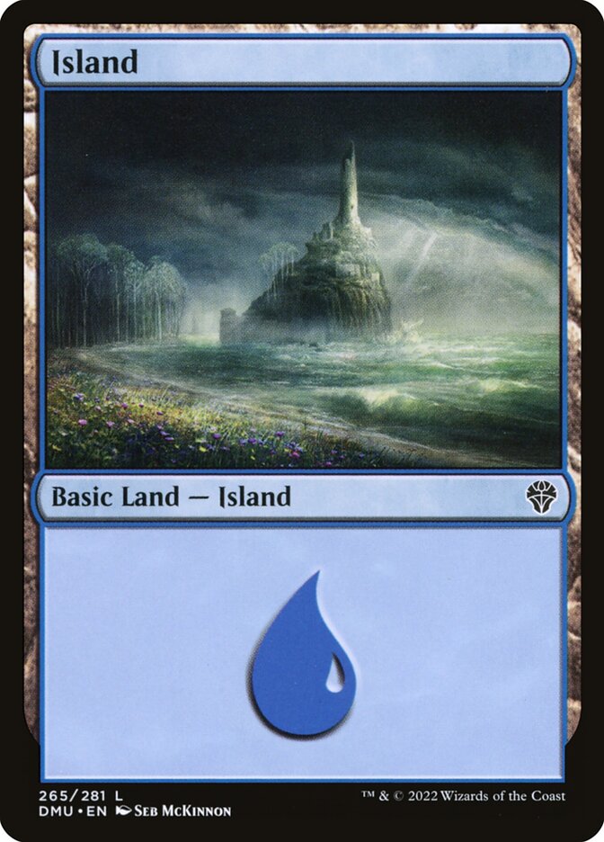 Ilha / Island - Magic: The Gathering - MoxLand