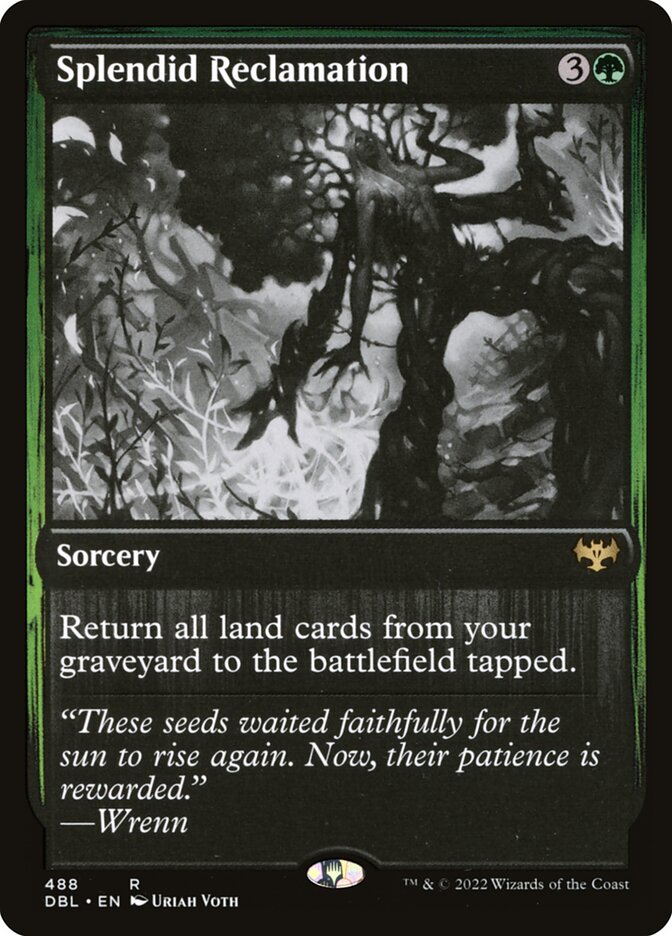 Reivindicação Esplêndida / Splendid Reclamation - Magic: The Gathering - MoxLand