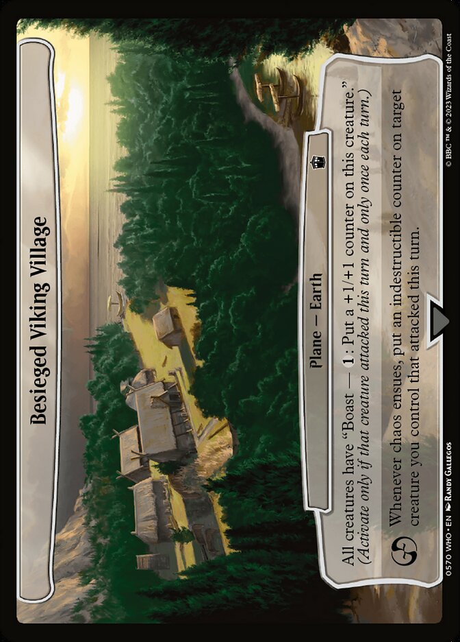 Besieged Viking Village - Magic: The Gathering - MoxLand