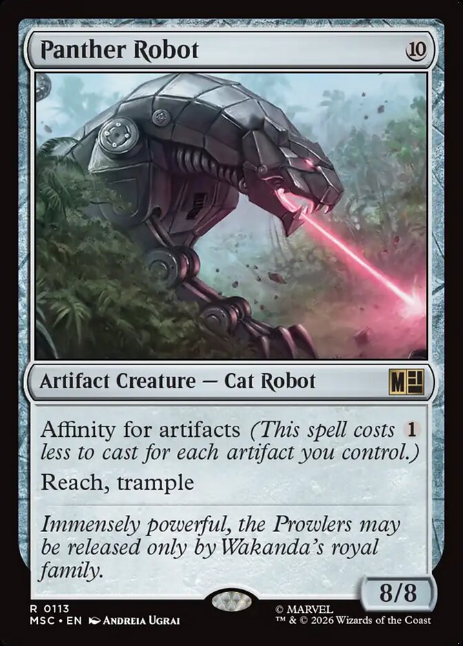 Panther Robot - Magic: The Gathering - MoxLand