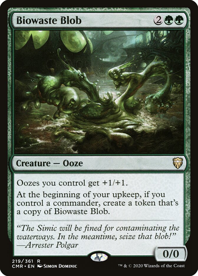 Bolha de Biorresíduos / Biowaste Blob - Magic: The Gathering - MoxLand