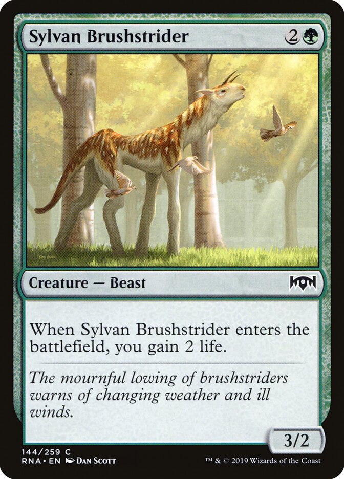 Salta-mato Silvestre / Sylvan Brushstrider - Magic: The Gathering - MoxLand