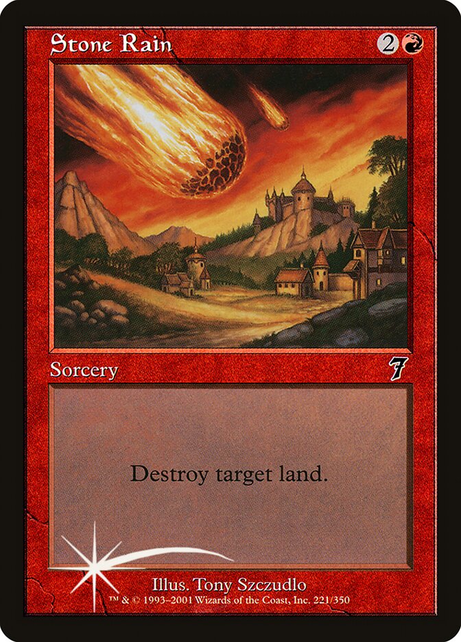 Chuva de Pedras / Stone Rain - Magic: The Gathering - MoxLand