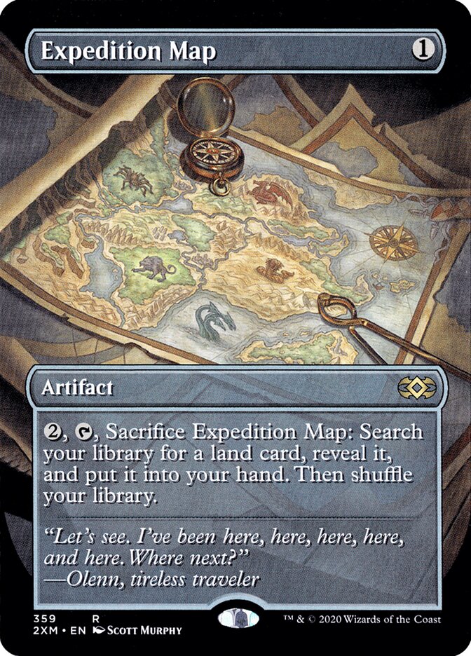 Mapa da Expedição / Expedition Map - Magic: The Gathering - MoxLand