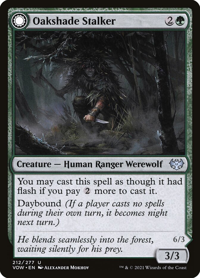 Espreitador da Sombra do Carvalho / Oakshade Stalker - Magic: The Gathering - MoxLand