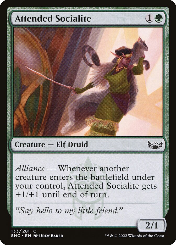 Socialite Acompanhada / Attended Socialite - Magic: The Gathering - MoxLand