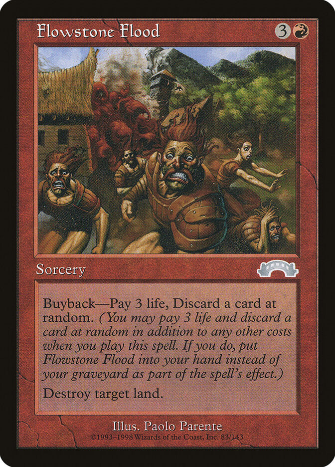 Inundacão de Rochafluente / Flowstone Flood - Magic: The Gathering - MoxLand