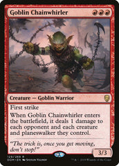 Goblin Lança-correntes / Goblin Chainwhirler - Magic: The Gathering - MoxLand