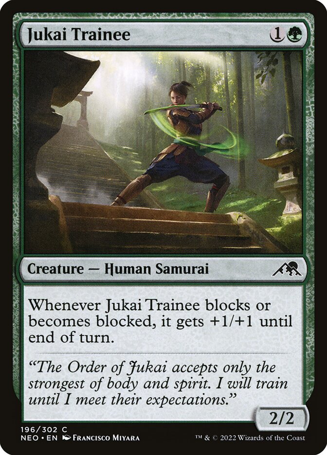 Aprendiz Jukai / Jukai Trainee - Magic: The Gathering - MoxLand