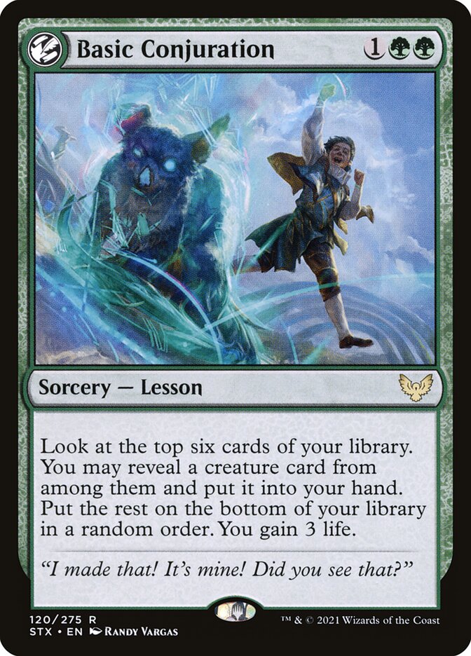 Conjuração Básica / Basic Conjuration - Magic: The Gathering - MoxLand