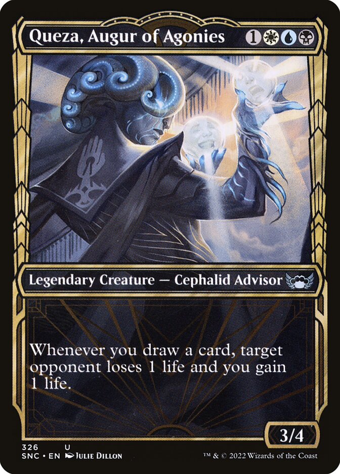Queza, Áugure das Agonias / Queza, Augur of Agonies - Magic: The Gathering - MoxLand
