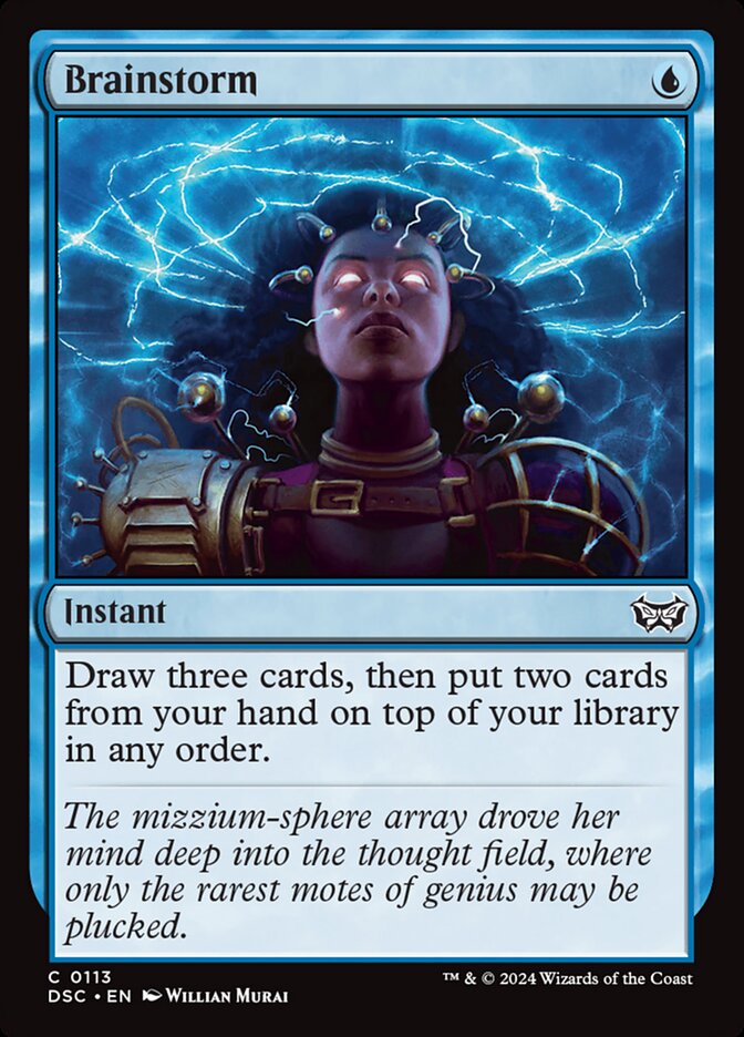 Tempestade Cerebral / Brainstorm - Magic: The Gathering - MoxLand