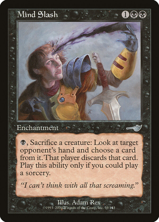 Golpe Mental / Mind Slash - Magic: The Gathering - MoxLand