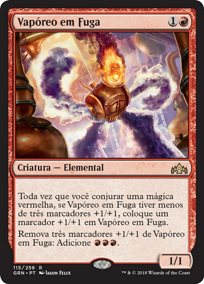 Vapóreo em Fuga / Runaway Steam-Kin - Magic: The Gathering - MoxLand