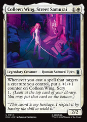 Colleen Wing, Street Samurai - Magic: The Gathering - MoxLand