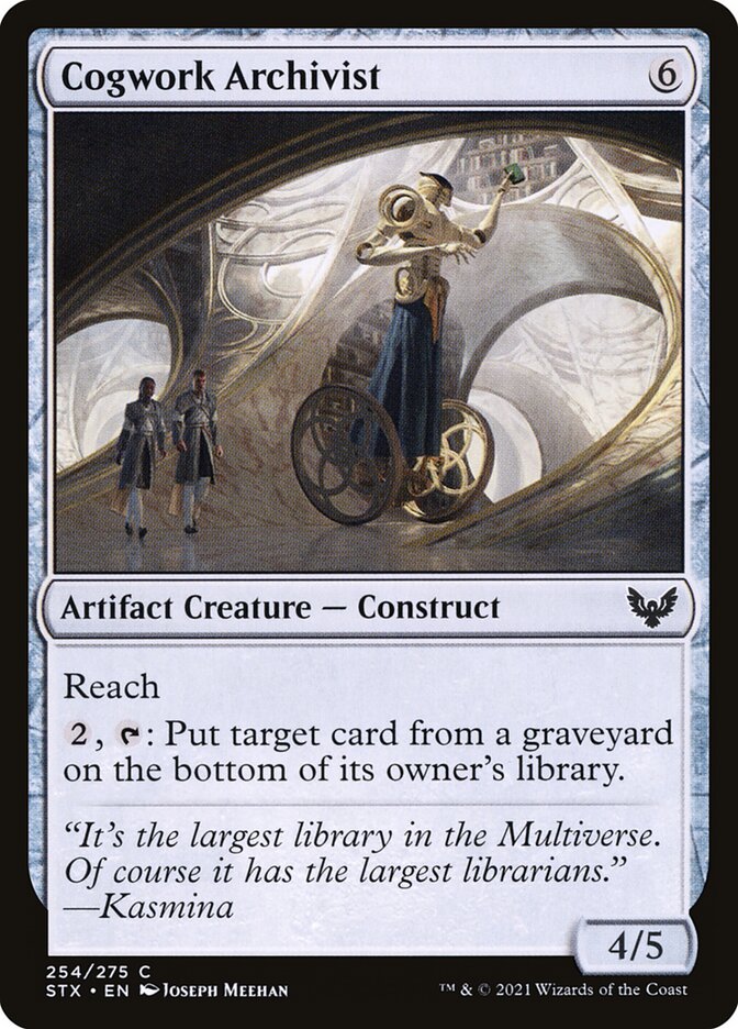 Arquivista Mecânico / Cogwork Archivist - Magic: The Gathering - MoxLand
