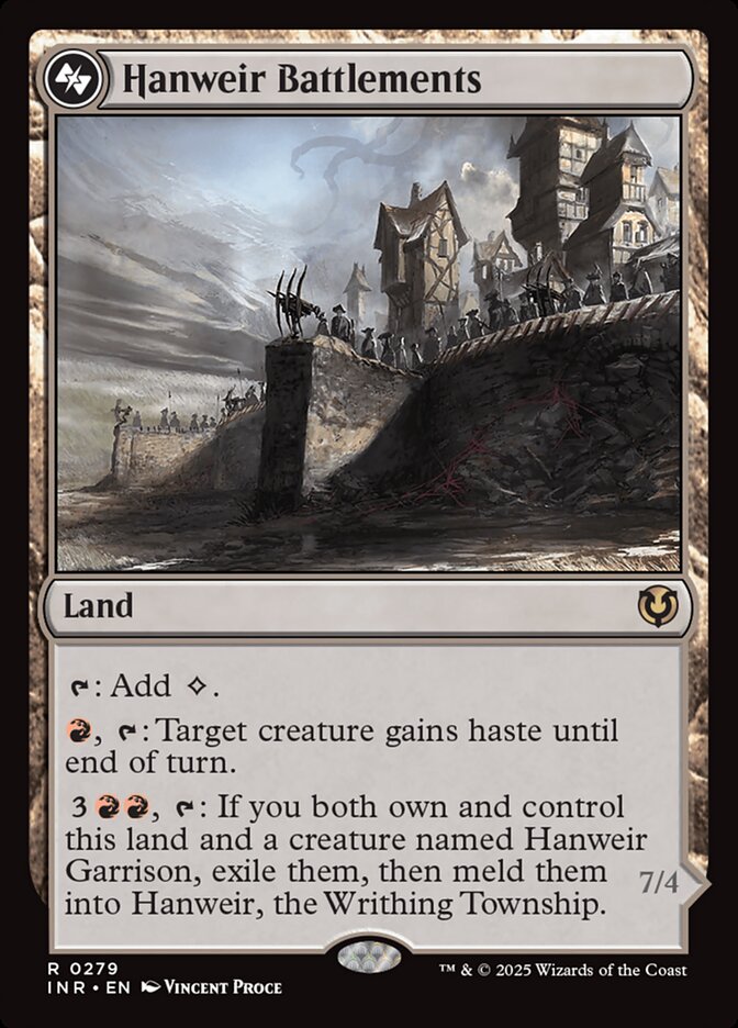 Ameias de Hanweir / Hanweir Battlements - Magic: The Gathering - MoxLand