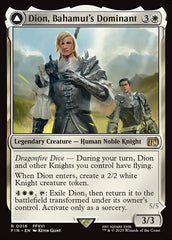 Dion, Dominante de Bahamut / Dion, Bahamut's Dominant - Magic: The Gathering - MoxLand
